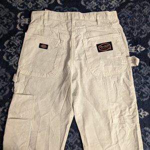 Dickies White Carpenter/Painter pants Size 32x30
